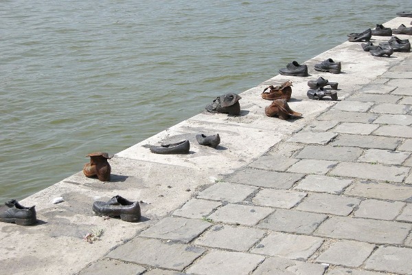 Shoes on the Danube Bank