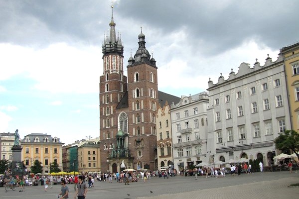 Krakow's Main Market Square