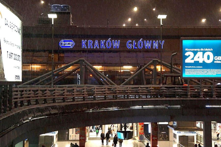 Krakow Glowny Railway Station